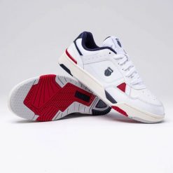 Sneakersy męskie sportowe białe K-Swiss Match Pro LTH tenisówki ze. Białe trampki i tenisówki męskie K-Swiss, bez wzorów, bez zapięcia. Za 239.00 zł.