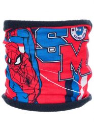 Spiderman Szal-koło "Spider-Man" w kolorze czerwono-czarnym - 58 x 26 cm rozmiar: onesize. Czarne szaliki dziecięce Spiderman, z materiału, bez ramiączek. Za 24.00 zł.