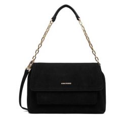 Torebka GINO ROSSI. Czarne torebki klasyczne damskie Gino Rossi, bez wzorów, bez dodatków. Za 399.99 zł.