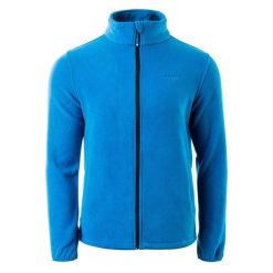Bluza Polarowa Męska Logo Henis. Niebieskie bluzy bez kaptura męskie Hi-tec, m, z polaru. Za 148.99 zł.