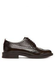 HUGO Półbuty Lysander 50548655 Brązowy. Brązowe buty wizytowe męskie Hugo, ze skóry, bez zapięcia. Za 619.99 zł.