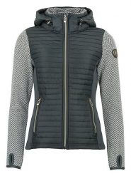Peak Mountain Kurtka polarowa "Andomo" w kolorze khaki rozmiar: XL. Brązowe kurtki damskie Peak Mountain, xl, bez wzorów, z polaru, bez kaptura. Za 240.99 zł.