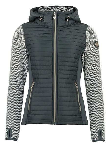 Peak Mountain Kurtka polarowa "Andomo" w kolorze khaki rozmiar: XL. Brązowe kurtki damskie Peak Mountain, xl, bez wzorów, z polaru, bez kaptura. Za 240.99 zł.