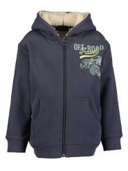 Blue Seven Bluza w kolorze granatowym rozmiar: 92. Niebieskie bluzy i bluzki niemowlęce Blue Seven, bez wzorów, z bawełny, bez ramiączek, bez kaptura. Za 52.42 zł.