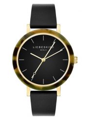 Liebeskind Zegarek kwarcowy w kolorze czarnym rozmiar: onesize. Czarne, analogowe zegarki damskie Liebeskind, ze stali. Za 391.59 zł.