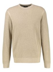 Lerros Sweter w kolorze beżowym rozmiar: XXL. Brązowe swetry męskie Lerros, xxl, bez wzorów, bez kołnierzyka. Za 204.95 zł.