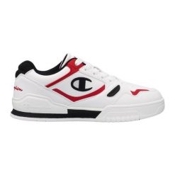 Buty Champion 3 Point Tech Low S22272 WW012 białe. Białe buty sportowe na co dzień męskie z gumy, bez zapięcia. Za 340.05 zł.