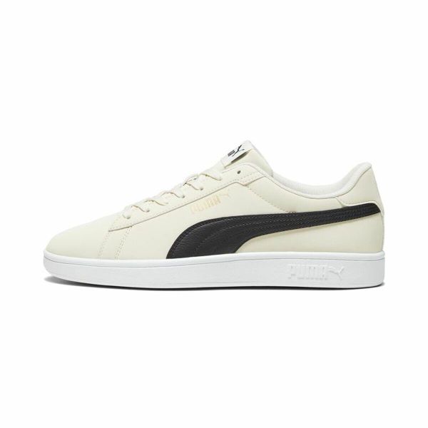Buty sportowe Casual Męskie Puma Smash 3.0 Buck Krem. Białe buty sportowe na co dzień męskie Puma, bez zapięcia. Za 236.85 zł.