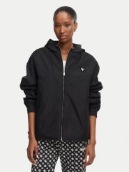 Guess Kurtka przejściowa V6YL11 W2871 Czarny Regular Fit. Czarne kurtki damskie Guess, l, z aplikacjami, z syntetyku, bez kaptura. Za 614.99 zł.
