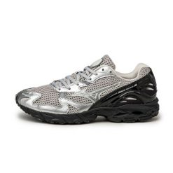Buty Mizuno Wave Rider 10 Szary/Srebrny/Czarny. Szare obuwie do biegania damskie Mizuno, mizuno wave. Za 539.99 zł.