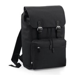 Plecak na laptopa Bag Base Vintage. Czarne plecaki damskie BAGBASE, z aplikacjami, z poliesteru, retro. Za 172.50 zł.
