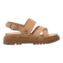 Sandały TIMBERLAND CLAIREMONT WAY CROSS S Brązowy. Brązowe obuwie trekkingowe damskie Timberland, bez wzorów, ze skóry, bez obcasa. Za 406.99 zł.