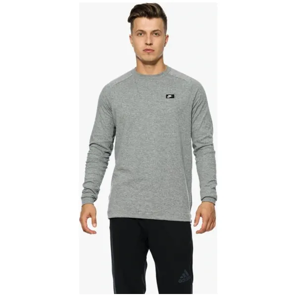 Nike Bluza Nsw Modern Crew Lt Wt , szary, rozmiar XL. Szare bluzy bez kaptura męskie Nike, m, z bawełny. W wyprzedaży za 129.99 zł.