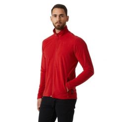 Bluza rozpinana męska Helly Hansen Daybreaker Fleece Jacket. Czerwone bluzy bez kaptura męskie Helly Hansen, m, z polaru. Za 335.70 zł.