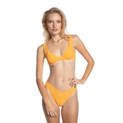 Strój kąpielowy damski Billabong In The Loop Góra. Żółte bikini damskie Billabong, bez wzorów. Za 249.00 zł.