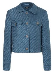 More & More Kurtka koszulowa w kolorze niebieskim rozmiar: 38. Niebieskie kurtki damskie MORE & MORE, bez wzorów, bez kaptura. Za 195.31 zł.