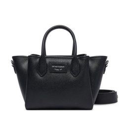 Torebka Emporio Armani. Czarne torebki klasyczne damskie Emporio Armani, bez wzorów, bez dodatków. Za 1,464.00 zł.