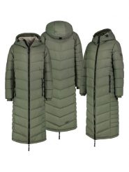 Sublevel Płaszcz pikowany w kolorze oliwkowym rozmiar: L. Brązowe płaszcze damskie Sublevel, l, bez wzorów. Za 269.75 zł.