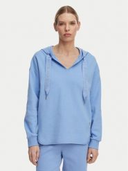 JOOP! Bluza Tristani 30102182 Niebieski Regular Fit. Niebieskie bluzy bez kaptura damskie Joop!, z bawełny. Za 849.99 zł.