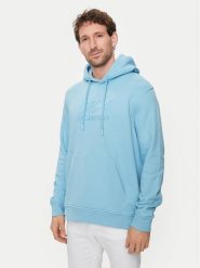 KARL LAGERFELD Bluza 705000 542900 Niebieski Regular Fit. Niebieskie bluzy bez kaptura męskie Karl Lagerfeld, l, z bawełny. Za 1,029.00 zł.
