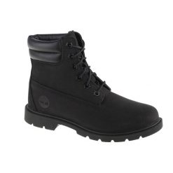 Trapery damskie, Timberland Linden Woods 6 IN Boot. Czarne trapery damskie Timberland, bez obcasa. Za 549.99 zł.