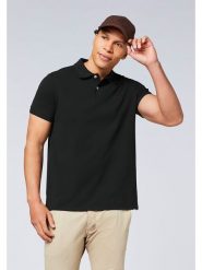 Chiemsee Koszulka polo "Marsa" w kolorze czarnym rozmiar: M. Czarne koszulki polo męskie Chiemsee, m, bez wzorów, z bawełny, bez ramiączek. Za 65.54 zł.