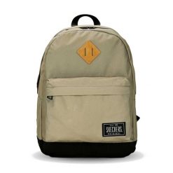 Plecak SKECHERS Backpack. Brązowe plecaki damskie Skechers, bez wzorów, sportowe. Za 59.99 zł.