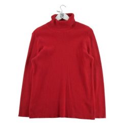 Damski sweter z golfem czerwony. Czerwone golfy damskie Ralph Lauren, l, bez wzorów, bez ramiączek. Za 59.60 zł.