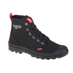 Buty sportowe Sneakersy unisex, Palladium Pampa Hi Dare. Czarne buty sportowe na co dzień damskie Palladium, bez wzorów, z materiału, trekkingowe. Za 379.99 zł.