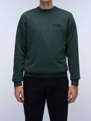 Napapijri Bluza w kolorze zielonym rozmiar: XL. Zielone bluzy bez kaptura męskie Napapijri, xl. Za 170.87 zł.