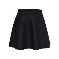 ONLY Damska spódnica Fia Stud Short Faux Leather Spódniczka Otw Black (rozmiar 34). Czarne spódniczki damskie Only, bez wzorów. W wyprzedaży za 112.00 zł.