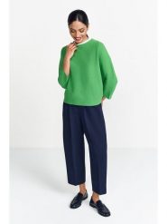 Rich & Royal Sweter w kolorze zielonym rozmiar: XL. Zielone swetry klasyczne damskie Rich & Royal, xl, bez kołnierzyka. Za 180.06 zł.