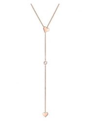 Tamaris Naszyjnik z elementem ozdobnym - dł. 71 cm rozmiar: onesize. Naszyjniki damskie Tamaris, ze stali. Za 175.95 zł.