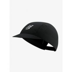 Czapka do biegania Compressport Pro Racing Cap - black. Czarne czapki męskie Compressport, bez wzorów, sportowe. Za 177.99 zł.