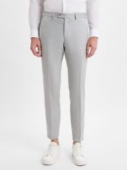Finshley & Harding Spodnie - Mitch Mężczyźni wiskoza szary, 26. Szare spodnie materiałowe męskie Finshley & Harding, bez wzorów, z tkaniny. Za 399.95 zł.