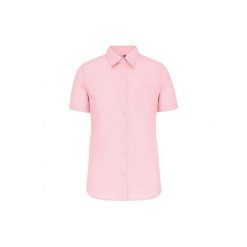 Koszula damska Kariban Judth. Czerwone koszule damskie KARIBAN, xl, bez wzorów, z bawełny, eleganckie, bez kołnierzyka, bez ramiączek. Za 109.00 zł.