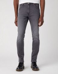 WRANGLER 11MWZ MĘSKIE SPODNIE JEANSOWE SALOON W1MZ29410. Spodnie materiałowe męskie Wrangler, bez wzorów, z jeansu. Za 229.99 zł.