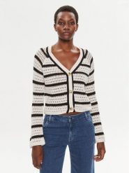 Brave Soul Kardigan LKC-248TRIXIE Écru Relaxed Fit. Kardigany damskie Brave Soul, xxl, bez wzorów, z bawełny. Za 79.99 zł.