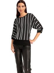 Heine Sweter w kolorze czarnym rozmiar: 36. Czarne swetry klasyczne damskie Heine, bez kołnierzyka. Za 86.99 zł.