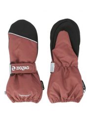 Zigzag Rękawiczki funkcyjne "Shildon" w kolorze szaroróżowo-czarnym rozmiar: 140/146. Czarne rękawiczki dziecięce Zigzag, bez ramiączek. Za 52.99 zł.