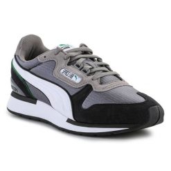 Buty Puma Space Lab Castlerock M 383158-02 szare. Szare buty sportowe na co dzień męskie z gumy, bez zapięcia. Za 585.80 zł.