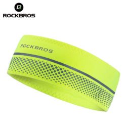 Opaska rowerowa ROCKBROS z poliestru. Żółte obuwie trekkingowe damskie ROCKBROS. Za 59.60 zł.