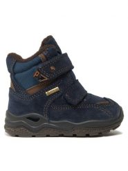Primigi Kozaki GORE-TEX 4860144 M Granatowy. Niebieskie buty zimowe chłopięce Primigi, z gore-texu, bez zapięcia. Za 319.99 zł.