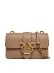 PINKO Torebka Love One Mini ST.CL Al 25-26 PLTT 105856 A0F1 Beżowy. Brązowe listonoszki damskie Pinko, bez wzorów, ze skóry, bez dodatków. Za 1,199.00 zł.