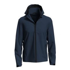 Męska Kurtka Lux Soft Shell. Czarne kurtki męskie Stedman, l, bez wzorów, sportowe, bez kaptura. Za 272.99 zł.