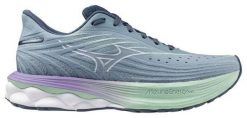Buty do biegania damskie Mizuno Wave Skyrise 6. Fioletowe obuwie do biegania damskie Mizuno, mizuno wave. Za 615.20 zł.