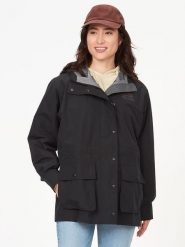 Marmot Parka "All Weather" w kolorze czarnym rozmiar: XL. Czarne parki damskie Marmot, xl, bez wzorów. Za 484.31 zł.
