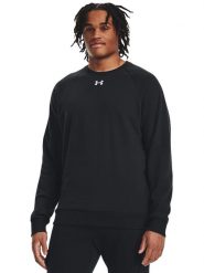 Under Armour Bluza "Rival" w kolorze czarnym rozmiar: L. Czarne bluzy bez kaptura męskie Under Armour, l. Za 127.35 zł.