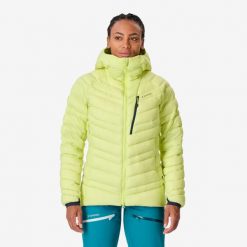 Kurtka puchowa damska Simond Alpinism. Niebieskie kurtki damskie SIMOND, m, bez wzorów, z puchu, bez kaptura. Za 499.99 zł.
