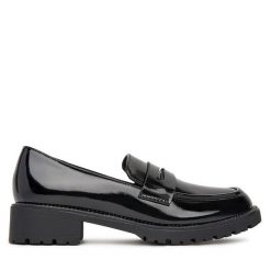 Lordsy DeeZee. Czarne mokasyny damskie DeeZee. Za 139.99 zł.